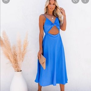 Cutout Midi Dress